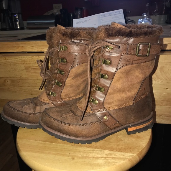 danlea faux fur lined boot